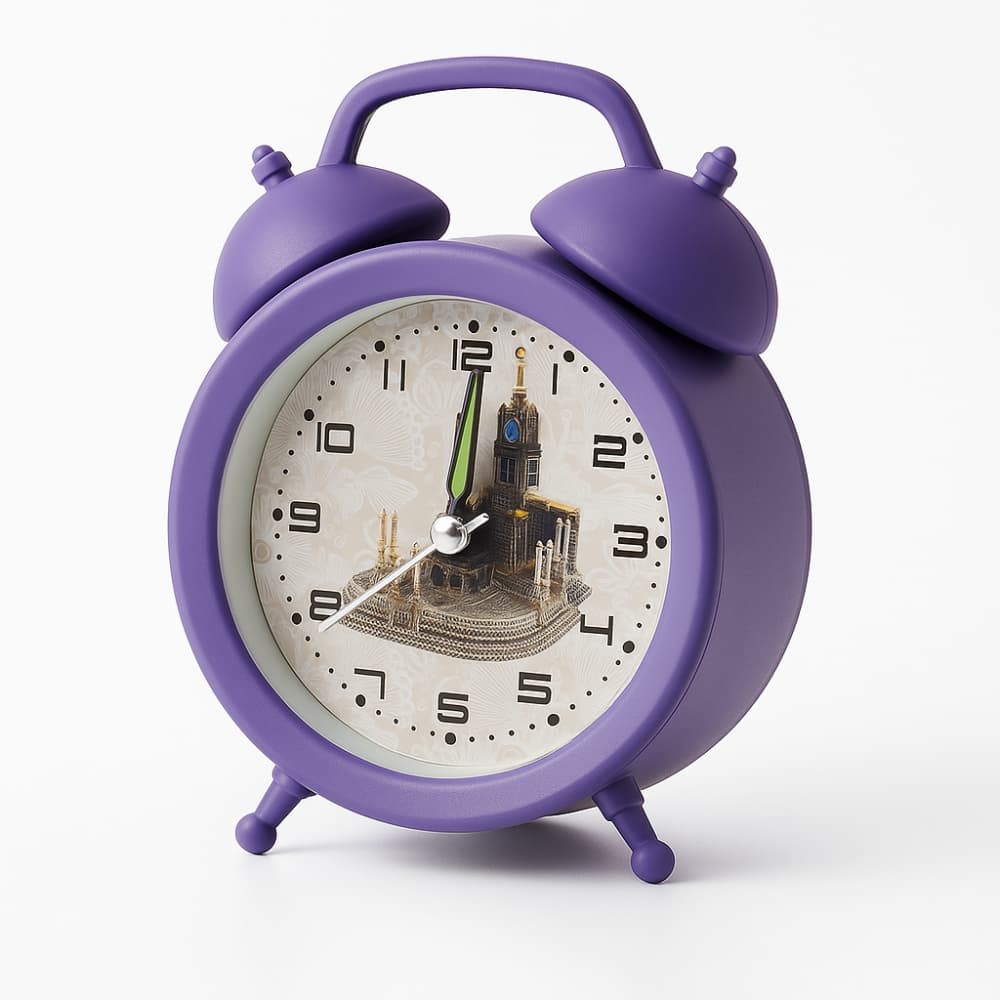 Picture of Twin Bell Alarm Table Clock for Heavy Sleepers (multicolor) 1pcs