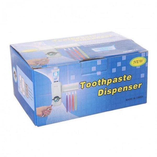 Picture of Automatic Toothpaste Dispenser with Toothbrush Holder