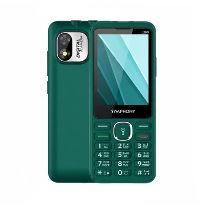 Picture of Symphony L290 Dual SIM Feature Phone With Digital Camera, Dual Jumbo Super Flash and 3000 mAh Big Battery, Multicolor (Best Price)