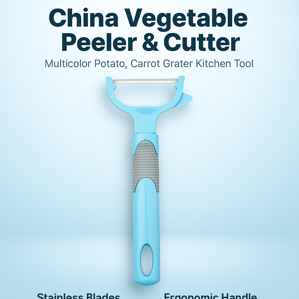Picture of China Vegetable Peeler & Cutter – Multicolor Potato, Carrot Grater Kitchen Tool