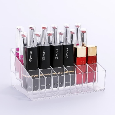 Picture of Cosmetic Makeup Jebelroy Case 24Grids Lipstick Box Display Holder Organizer