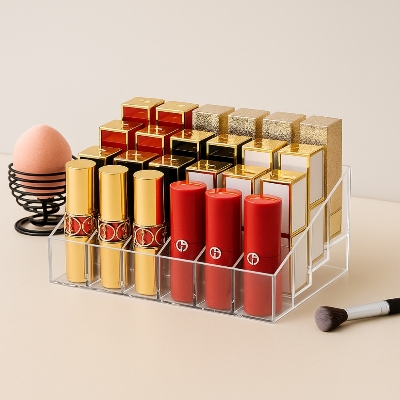 Picture of Cosmetic Makeup Jebelroy Case 24Grids Lipstick Box Display Holder Organizer