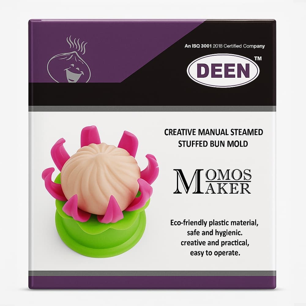 Picture of Deen Creative Manual Steamed Stuffed Bun Mold Momos Maker