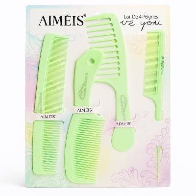 Picture of China Hair Comb Set – 4 PCS Stylish Chiruni