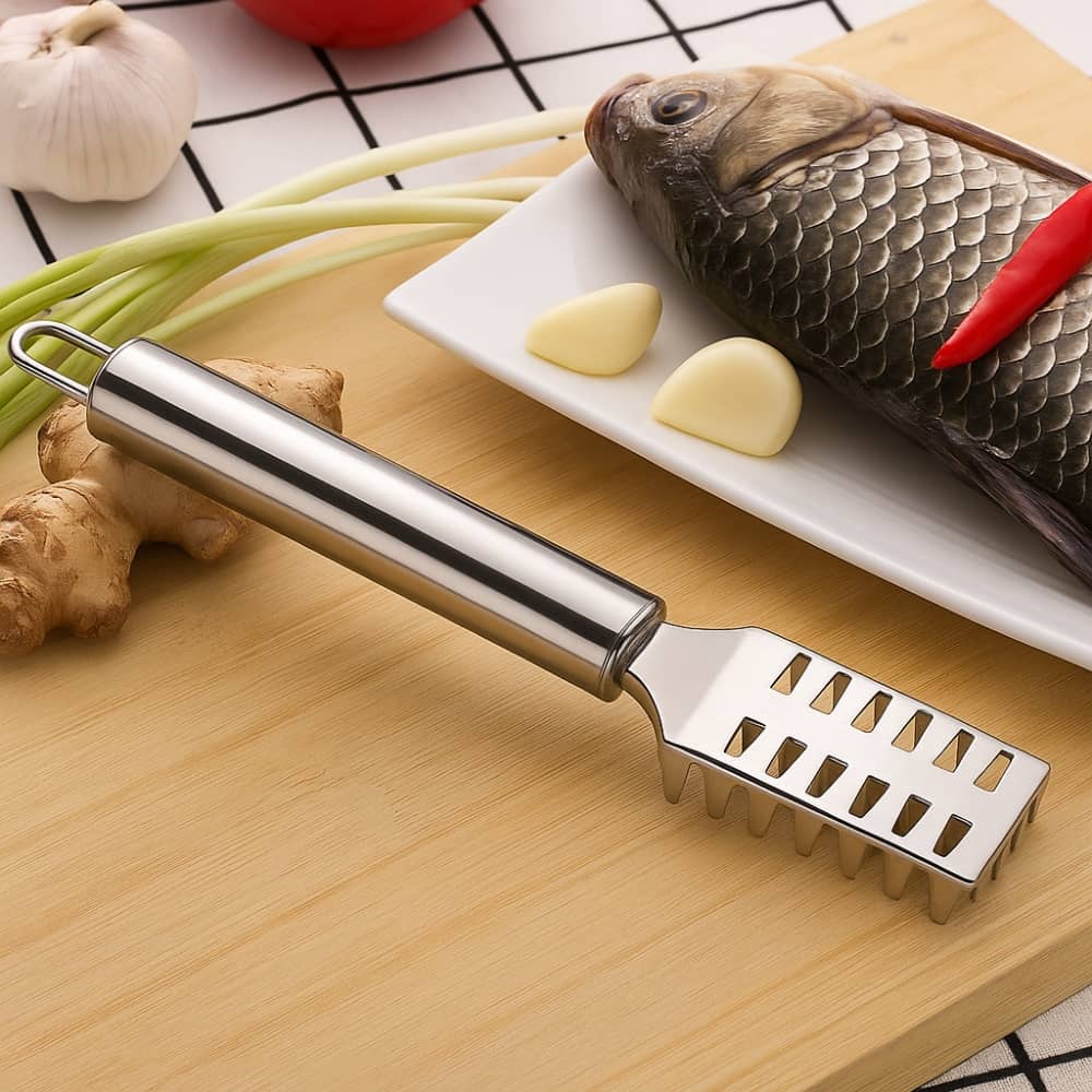 Picture of Stainless Steel Fish Scaler – Easy Skin & Scale Remover Tool