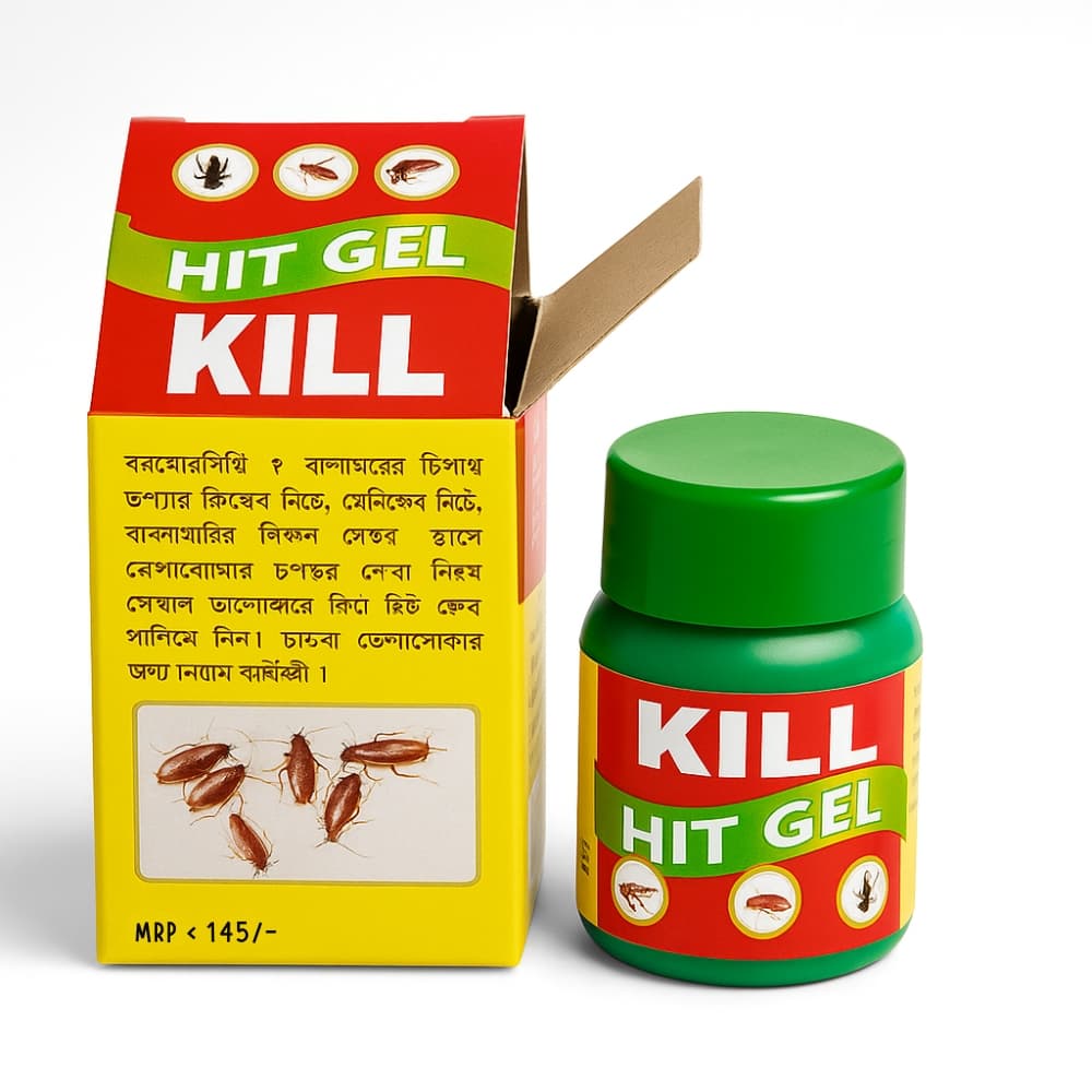 Picture of Kill Hit Cockroach Killing Gel 40gm – Powerful & Fast Cockroach Control