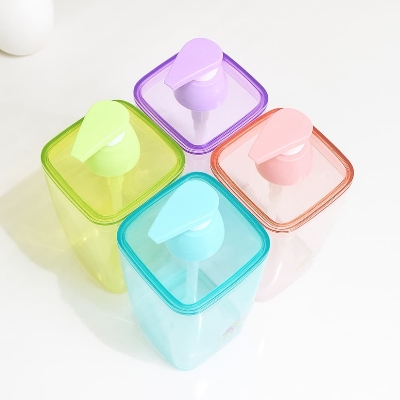 Picture of Rose Garden Liquid Soap Dispenser – 420ml Bathroom Soap Holder Jar