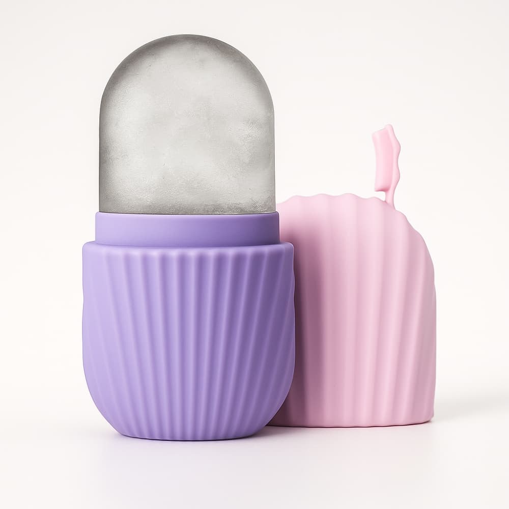 Picture of Ice Roller for Face – Glow Cube Facial Massager for Puffiness & Wrinkle Relief