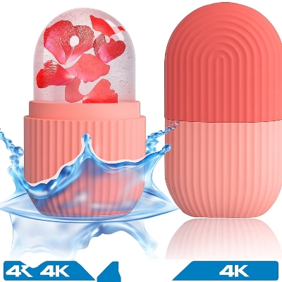 Picture of Ice Roller for Face – Glow Cube Facial Massager for Puffiness & Wrinkle Relief