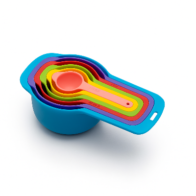 Picture of 6PCS Plastic Measuring Spoon Set – Precision Kitchen & Baking Tools