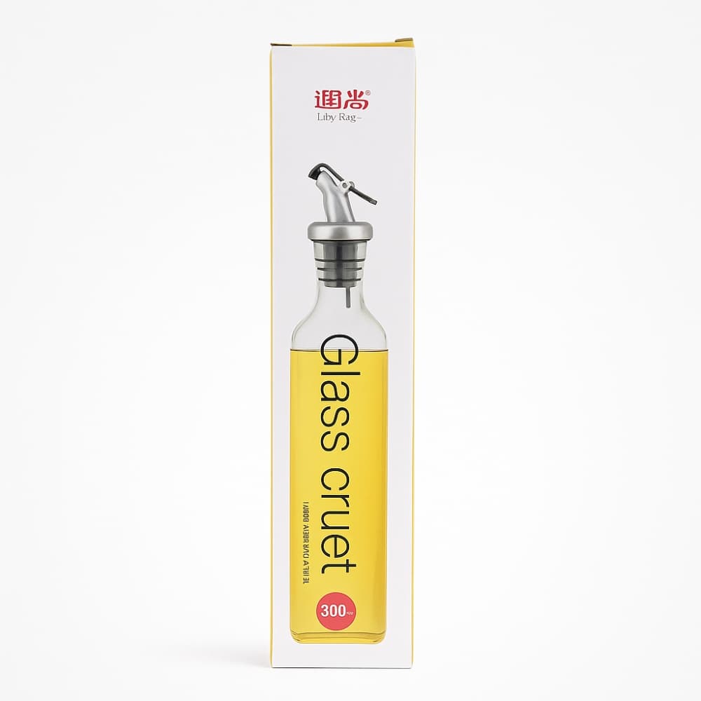 Picture of 300ML Glass Oiler Bottle Leak-Proof Kitchen Oil Pot with Scale