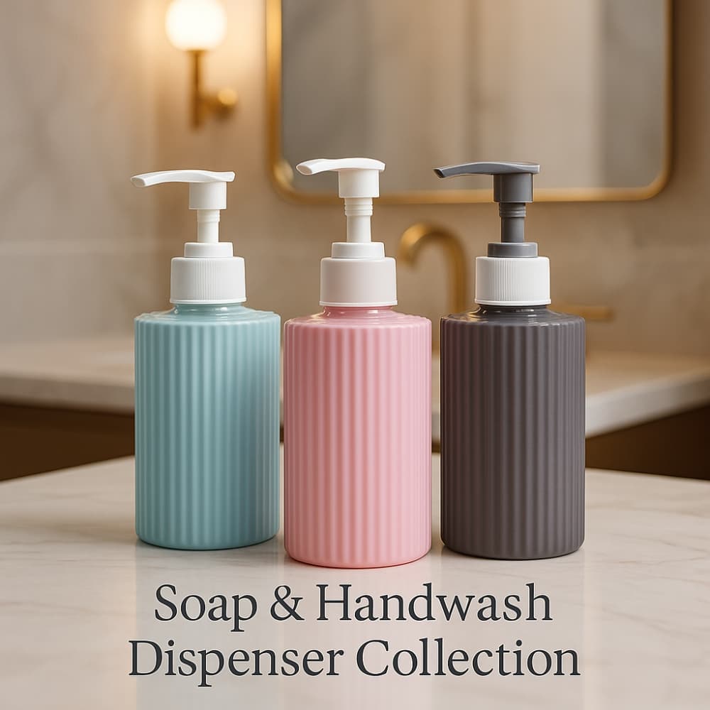 Picture of Soap & Handwash Dispenser Multi-Use Liquid Pump Bottle for Sanitizer, Lotion & Oil
