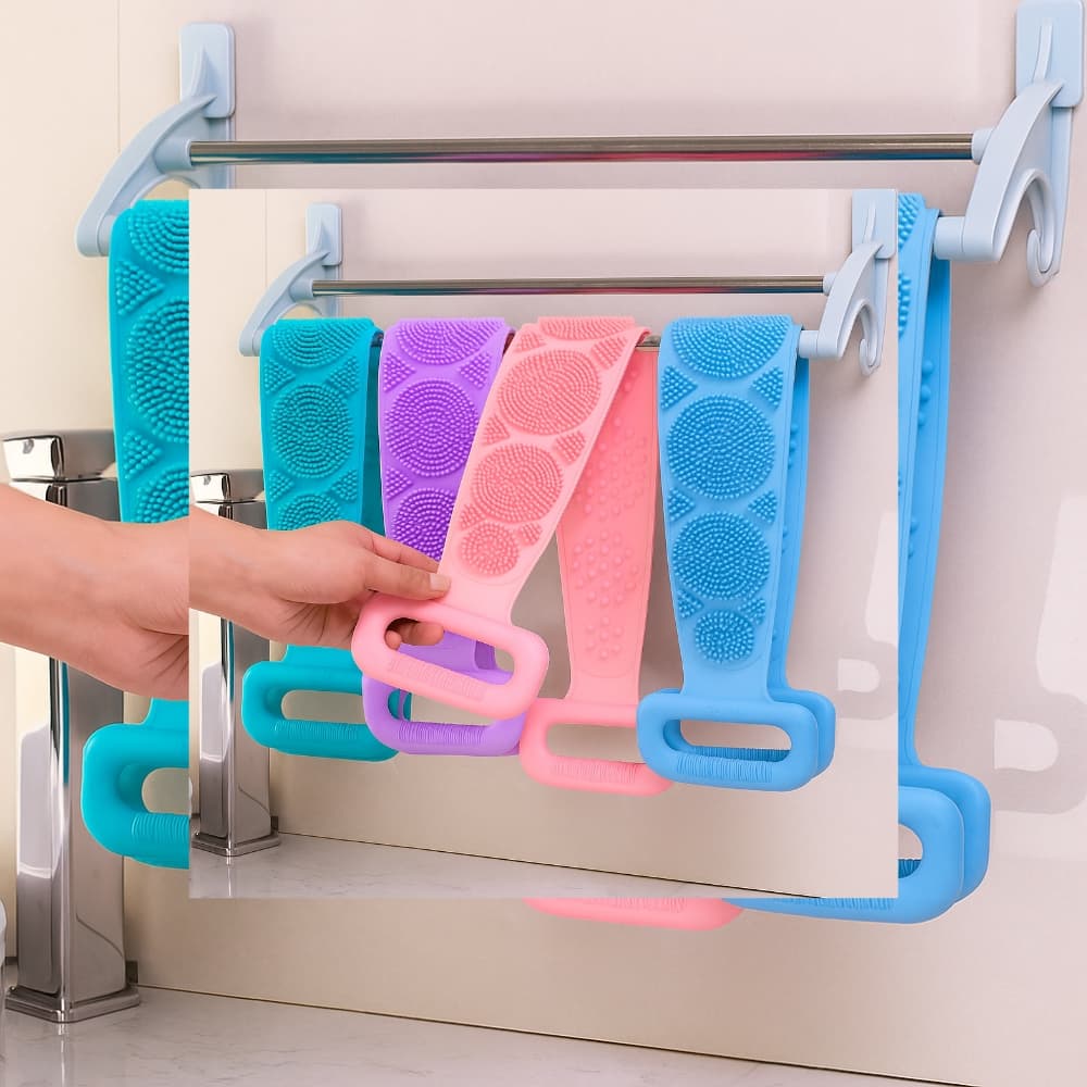 Picture of Silicone Bath Body Brush – Deep Clean Exfoliating Shower & Back Scrubber