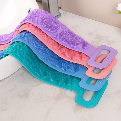 Picture of Silicone Bath Body Brush – Deep Clean Exfoliating Shower & Back Scrubber
