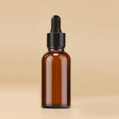 Picture of 500 Piece Combo, 30ml Premium Amber Glass Dropper Bottle with Golden Cap – Refillable, Leak-Proof & Eco-Friendly