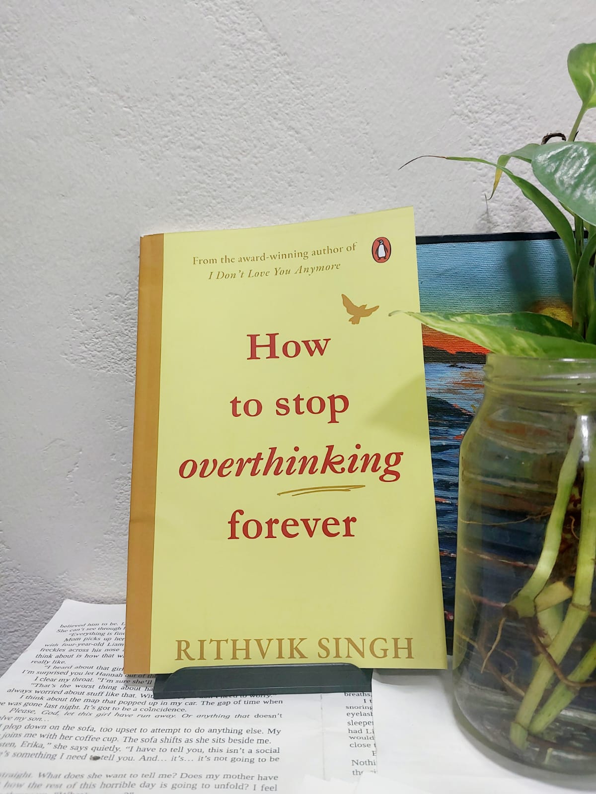 Picture of How To Stop Overthinking Forever by by Rithvik Singh - Premium - Paperback