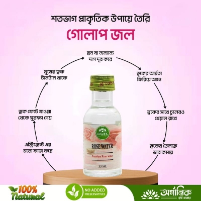 Picture of Rose Water (Glass Bottle)