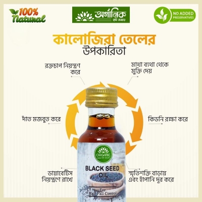 Picture of Cold Pressed Kalojira Oil (Glass Bottle)