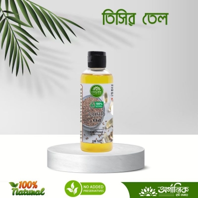 Picture of Cold Pressed Flaxseed Oil ( Tishir Tel )