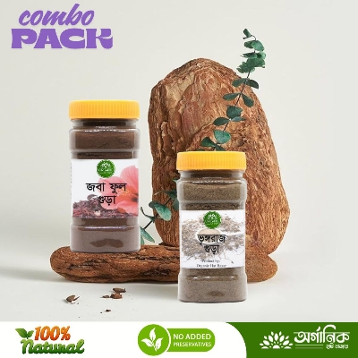 Picture of Hair Combo Pack - 100 gm (Joba Gura-50g + Bhringraj Gura-50g)
