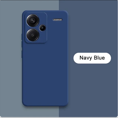 Picture of For Redmi Note 13 Pro + Liquid Silicone Macaron Candy Color TPU Shockproof Soft Phone Case Shell Protector Back Cover