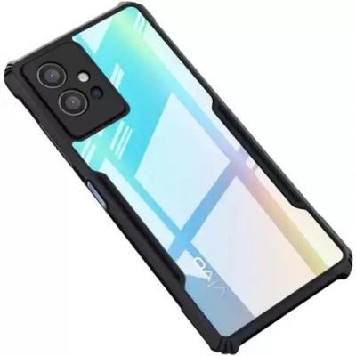 Picture of For Vivo T1 5G / Vivo Y75 5G / Vivo Y55 5G Mobile Cover Edge-Reinforced Shockproof Cushion Back Clea