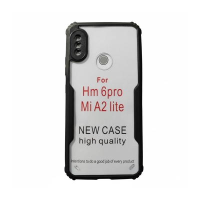 Picture of FOR Mi A2 Lite, Redmi 6 Pro Shockproof Bumper Cover Redmi 6 Pro Backpart