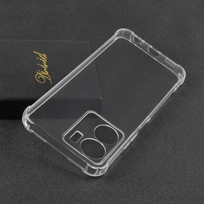 Picture of Vivo Y16 TPU Back Cover Shockproof Silicone Bumper - Transparent
