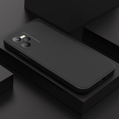 Picture of For Realme C35 / Realme Narzo 50A Liquid Silicone Soft Gel Rubber Shockproof Cover - মোবাইল ফোন - Phone - Camera