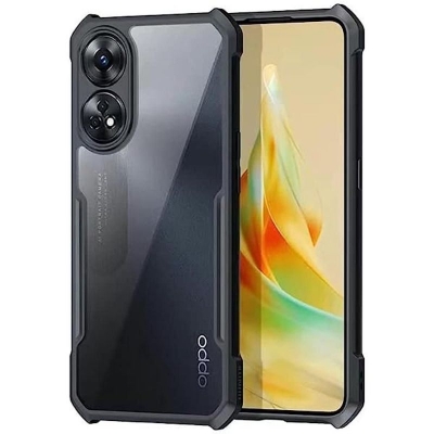 Picture of For Oppo F23 5G/ A1 5G / A98 5G Heavy strong Shockproof Clear Acrylic back Cover For Oppo F23 5G/ A1 5G / A98 5G Back Cover Phone Cases