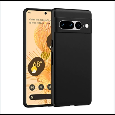 Picture of For Google Pixel 7 Pro Case Matte Simple Solid Color Soft Silicone TPU Case Cover