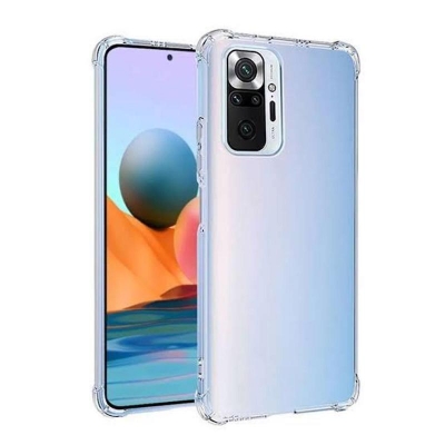 Picture of For Redmi Note 10 Pro/ Note 10 Pro Max Clear Cover Soft Thin Anti-Scratches Crystal Case(Transparent)