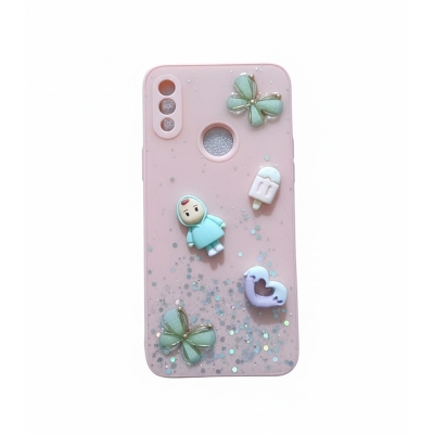 Picture of For Redmi Note 7/ note 7pro/ note 7 s 3D Flexible Pc Butterfly Fashionable Ladies back Cover - Phone - Phone Back Cover