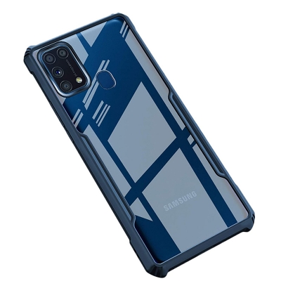 Picture of For Samsung M21 / M30S  Cushion Back Clear Hard Cover Casing