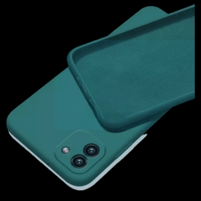 Picture of For Samsung Galaxy A03 Heavy Strong Liquid Silicone Soft Gel Rubber Shockproof Cover Case For Samsung A03 Back Cover