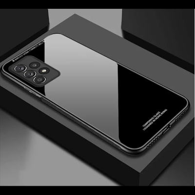 Picture of For Samsung Galaxy A52 (4G/5G) - HONG KONG DESIGN Scratchproof Tempered Glass Back Cover Case