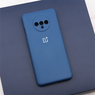 Picture of For OnePlus 7T Premium Liquid Silicone Silky Soft Gel Rubber Shockproof Back Cover Case For OnePlus 7T