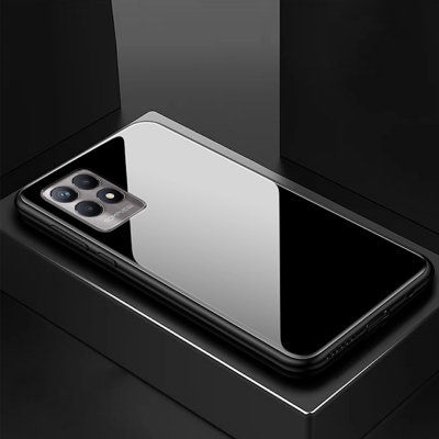 Picture of for Realme Narzo 50 /Realme 8i Back Cover Full Protection Tempered Glass Cases for Realme Narzo 50/Realme 8i  Glass Cover - Camera