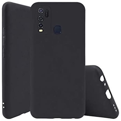 Picture of For Vivo Y30 / Vivo Y50 Liquid Silicone Cover Soft Phone Protective Bumper For Vivo Y50 / Vivo Y30 Back Cover