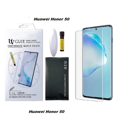 Picture of Huawei Honor 50 - UV Glue Nano Liquid One Minute Quick Paste Curved Screen Protector