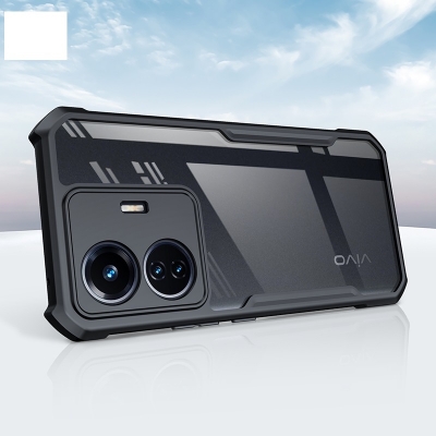 Picture of For Vivo Vivo T1 44W / Vivo Vivo T1 4G / Y55 4G Xunddu Bumper Case Reinforced Corner with Shock-Proof Transparent Full Air Protection Back Cover