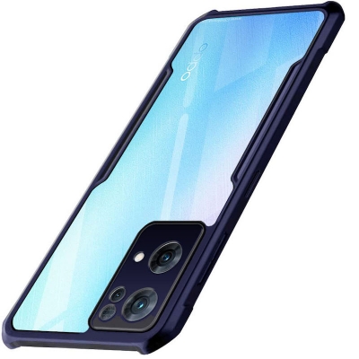 Picture of For Oppo Reno 7 Pro 5G -Shockproof Cushion Back Clear  Hard Cover Casing - Phone Back Cover