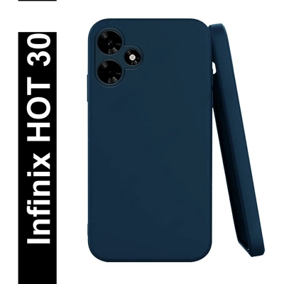 Picture of For Infinix Hot 30 Heavy Strong Liquid Silicone Soft Gel Rubber Shockproof Cover For Hot 30 Phone Case