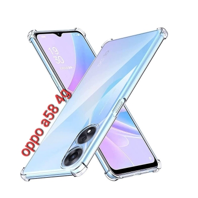Picture of FOR OPPO A58 4G SOFT CLEAR TRANSPARENT BACK COVER