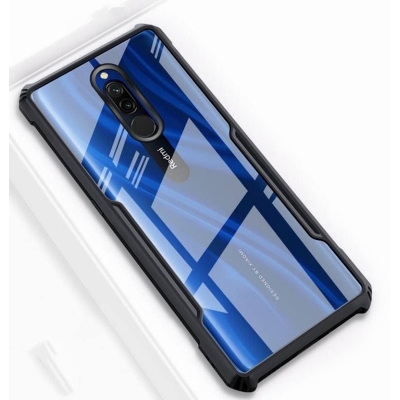 Picture of For Xiaomi Redmi 8 / Xiaomi Redmi 8A Transparent Back Shockproof Corners Anti-Scratch Slim Mobile Cover