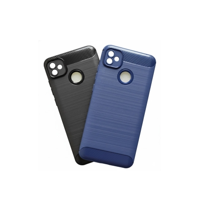 Picture of For Walton Primo HM6 Carbon Fiber/Leather Textured Back Cover - Phone HM 6 HM6Back Part (Back Case Cover For Smartphone)