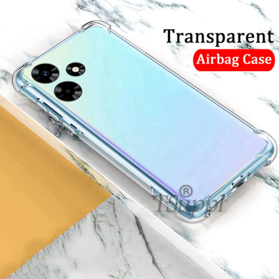 Picture of For Infinix Hot 30 Soft TPU Clear Transparent Shockproof Airbag Back Cover Case