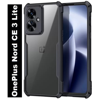 Picture of Oneplus Nord Ce 3 Lite 5G / Oneplus Nord Ce 3 5G Back Cover ShockProof Airbinger Longlasting Clear Transparent Hard Case