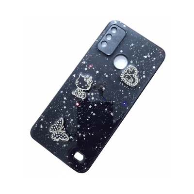 Picture of For Symphony Z33 / Symphony Z45 New Camera Protection Shiny Bling Glitter Star Love Fashionable Soft Ladies Back Case Cover