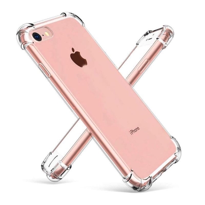 Picture of For Apple iPhone 6 / 6s Premium Silicone Case Crystal Clear Soft TPU Ultra-Thin Transparent Flexible Protective Mobile Phone Back Cover